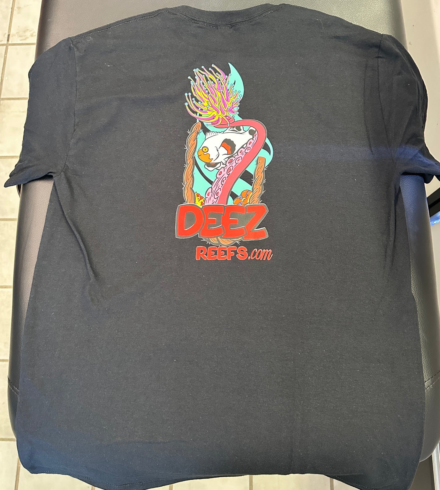 Deezreefs T-shirt front/back