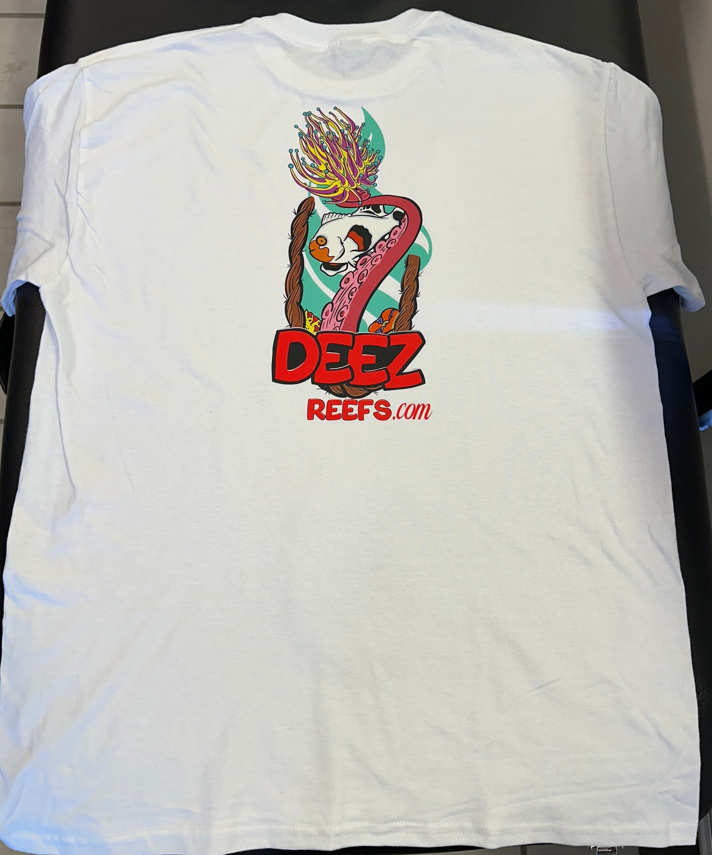 Deezreefs T-shirt front/back